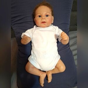 Realistic Weighted Silicone/Cloth Baby Boy Doll